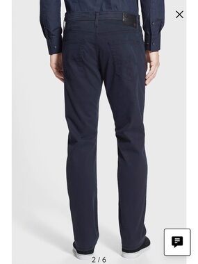 AG Graduate Black Slim Pants